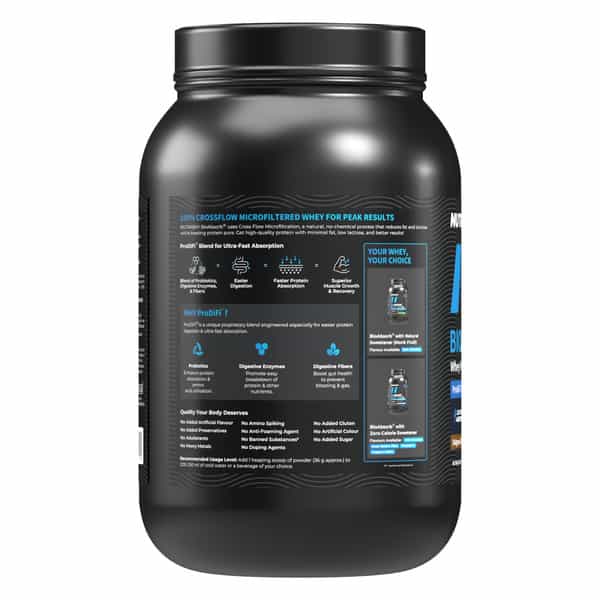 Nutrabay Bioabsorb Whey Protein Powder | Prodifi Blend | 26G Per Scoop | Dalgona Coffee - 1Kg