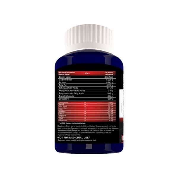 Alvizia 11 Potent Herbal Supplement Vitality Capsules Bottle Of 90