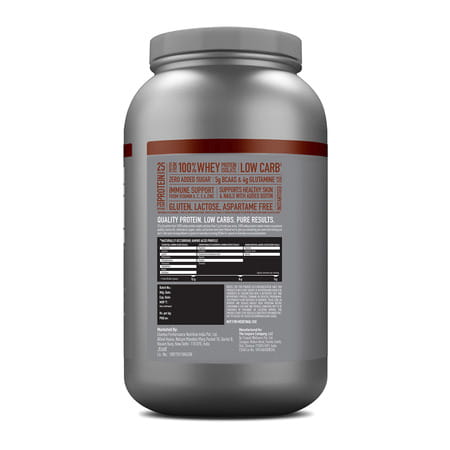 Isopure Whey Protein Isolate Powder With Vitamins For Immune Support - 2kg (Dutch Chocolate)