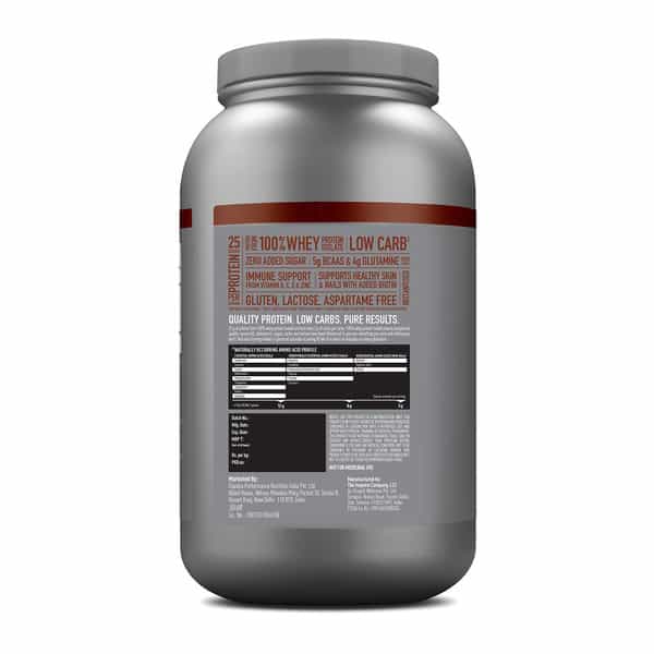 Isopure Whey Protein Isolate Powder With Vitamins For Immune Support - 2Kg (Dutch Chocolate)