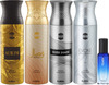 Ajmal Aurum & Wisal & Silver Shade & Evokesilver Him Deo 200Ml & Yearn Edp 20Ml Pack Of 5 For Unisex