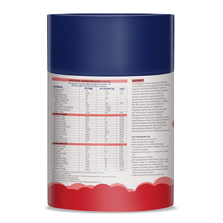 Gritzo Supermilk Growth+ (Formerly Height+) (7-9y Girls) (Double Chocolate 400g) With Super Gummies