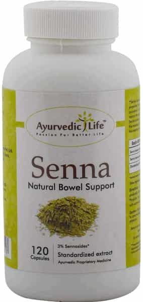 Ayurvedic Life Senna 120 Capsules (Pack Of 5)