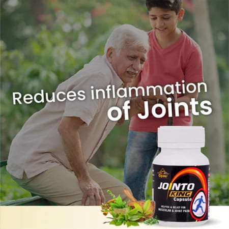 Cipzer Jointo King | Reduces Joint Pain & Inflammation| Boosts Immunity & Bone Health | 30 Capsules