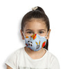 Livinguard Kids Street Mask - Ago Rabbit Print: Blue |Anti-Microbial | Washable & Reusable - Xs