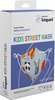 Livinguard Kids Street Mask - Ago Rabbit Print: Blue |Anti-Microbial | Washable & Reusable - Xs