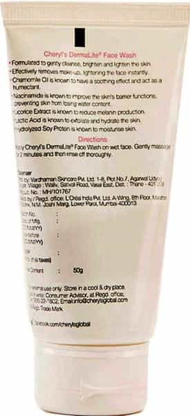 Cheryl's Dermalite Facewash - 50 Gm