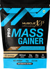 Musclexp Pro Mass Gainer Chocolate Fudge 1Kg Pouch (2.2 Lb)