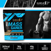 Musclexp Pro Mass Gainer Chocolate Fudge 1Kg Pouch (2.2 Lb)