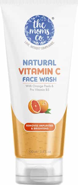 The Moms Co. Natural Vitamin C Face Wash Without Mono Cartons 100 Ml