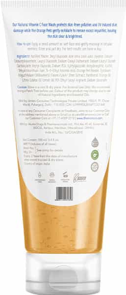 The Moms Co. Natural Vitamin C Face Wash Without Mono Cartons 100 Ml