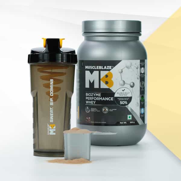 Muscleblaze Cyclone Blender | 100% Leakproof | Bpa-Free Blender Bottle (Black | 700 Ml)