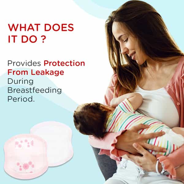 Mee Mee Ultra Thin Honeycomb Super Absorbent Disposable Nursing/Maternity Breast Pads (48 Pads)