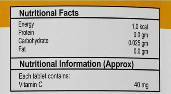 Purefoods Vitamin C Tablets - 60 Tablets