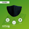 Bodyguard N95 + Pm2.5 Anti Pollution Face Mask With Activated Carbon - Small