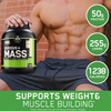 Optimum Nutrition (On) Serious Mass Weight Gain Powder - 3 Lbs 1.36 Kg (Vanilla)