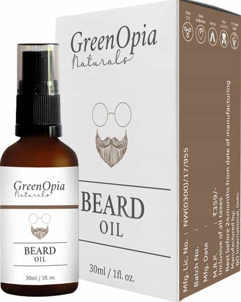 Greenopia Beard Oil (30Ml) Pack Of 2