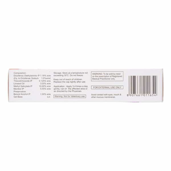 Oxalgin Th Tube Of 30Gm Gel