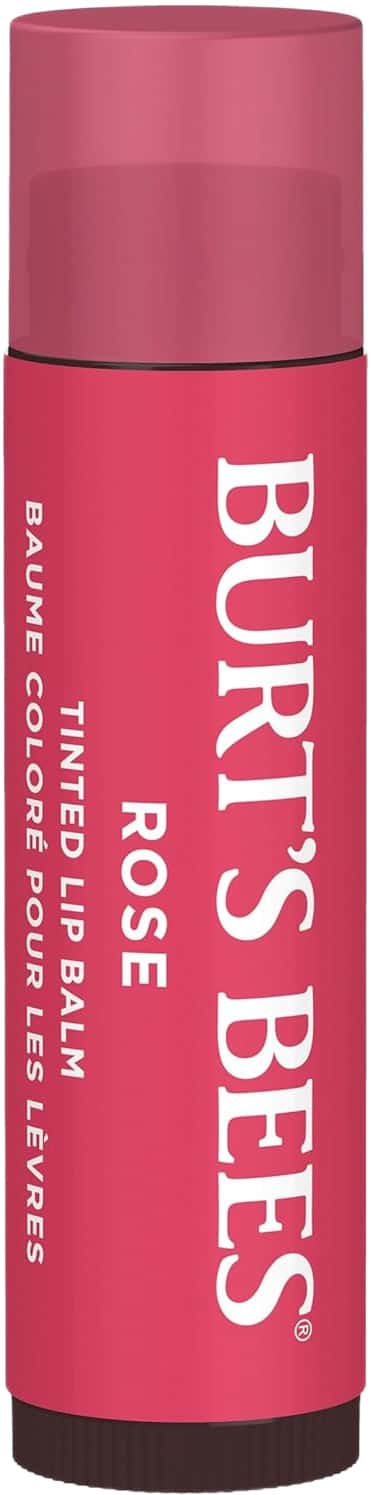 Burt'S Bees Tinted Lip Balm | Rose | Pack Of 2
