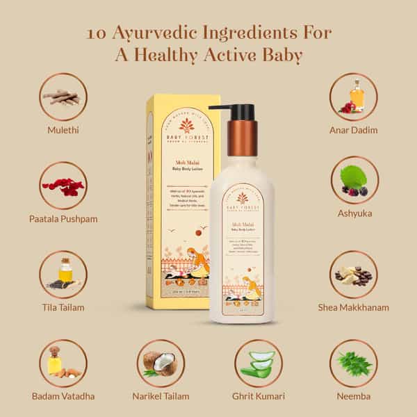 Baby Forest Maasoom Petika | Combo - Baby - Body Lotion, Body Wash, Hair Shampoo | Bath & Body Care