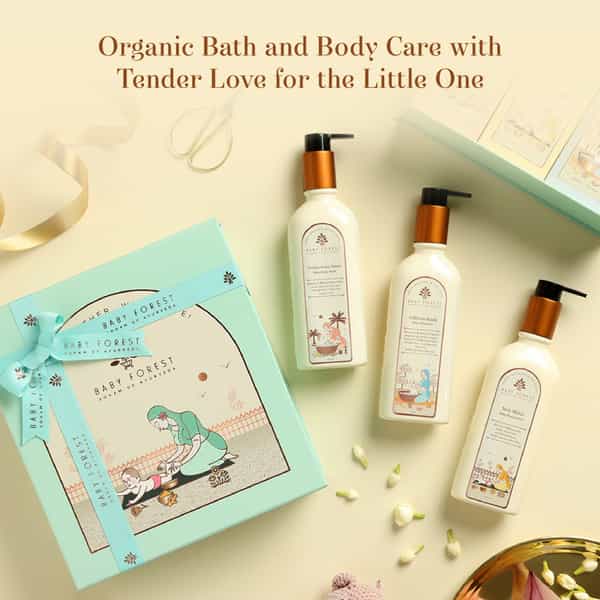 Baby Forest Maasoom Petika | Combo - Baby - Body Lotion, Body Wash, Hair Shampoo | Bath & Body Care