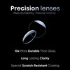 Klar Eye Folding Power Pocket Reading Glasses Men And Women Powers +0.75 To +3.50+3.50 Power Gun