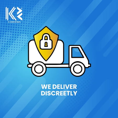 K2 Condoms Banana Flavoured With Dotted-Rings Condom - 10'S (Pack Of 2)