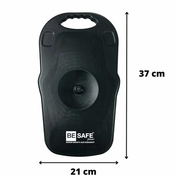 Besafe Forever Patient Bedpan/Urine Pot For Adult Men/Women Black