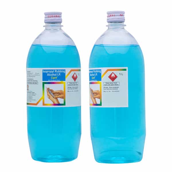 Agrawal Ciprit (Isopropyl Rubbing Alcohol) I.p. - 1L