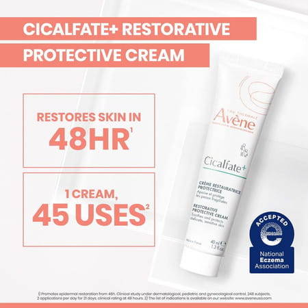 Avene Cicalfate Plus Restorative Protective Cream For Sensitive Skin 100 Ml