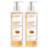 Jiva Almond Shampoo Helps To Reduce Hair Fall | Nourishes Hair - 200Ml (Pack Of 2)
