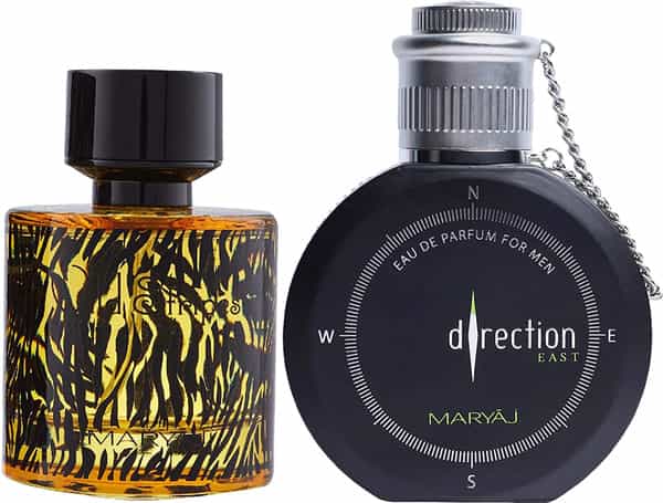 Maryaj Wild Stripes For Him Edp 100Ml & Direction East Edp 100Ml For Men Pack Of 2