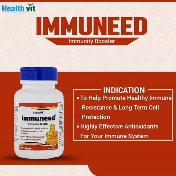 Healthvit Immuneed Immunity Booster - 60 Tablets