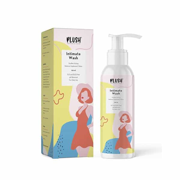 Plush All Natural Intimate & Vaginal Wash For Women | Rich Tea Tree Oil & Neem Extract |