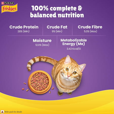 Purina Friskies Surfin' Favourites Adult Dry Cat Food | 6Kg