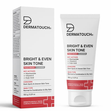 Dermatouch Dailyglow Bright & Even Skin Tone Face Wash - 150g