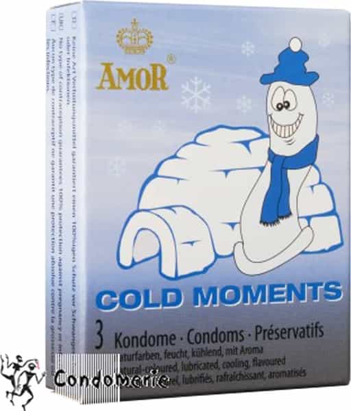 Gizmoswala Amor Cold Moments Unique Condom From Germany - Pack Of 3