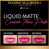 Manish Malhotra Beauty By Myglamm Liquid Matte Lipstick-Crazier Than Pink