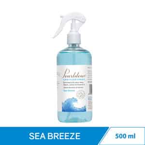 Pearldew Sanitizer Spray (sea Breeze) 500 Ml | Aloe & Neem | Paraben Free (pack Of 2)
