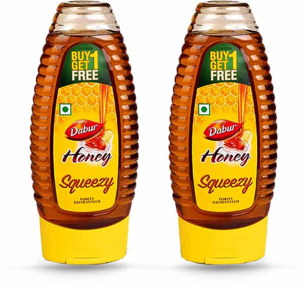 Dabur Honey Squeezy - 400 G (Buy 1 Get 1 Free)