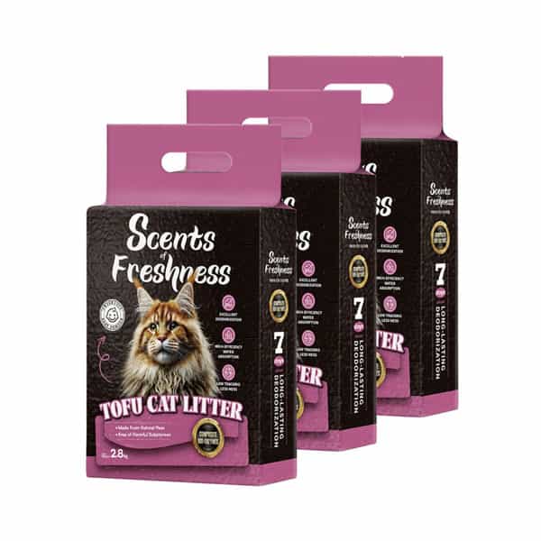 Scents Of Freshness - Premium Grade: 1 Percent Baby Powder Original Color - 2.8Kg - 2Mm (Pink)
