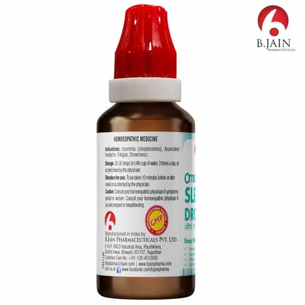 Bjain Omeo Sleep Drops For Insomnia & Associated Headache | 30Ml (Pack Of 2)