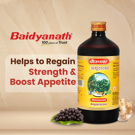 Baidyanath Angoorasava 450 Ml
