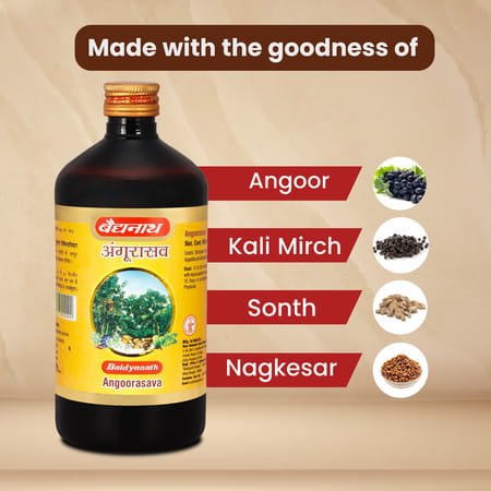 Baidyanath Angoorasava 450 Ml