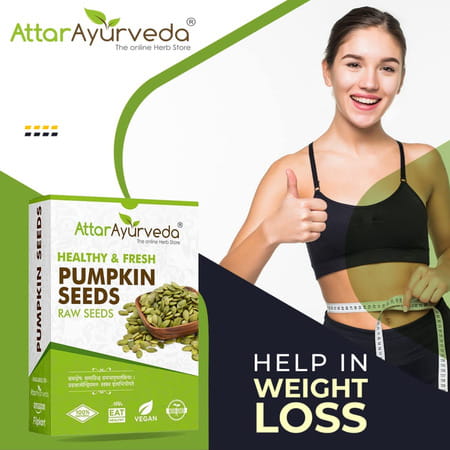 Attar Ayurveda Raw Pumpkin Seeds For Eating (250 Grams)