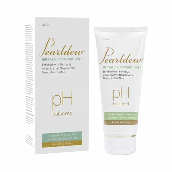 Pearldew Herbal Hair Conditioner 100 Ml | Bhringraj & Shikakai | Paraben Free (Pack Of 4)