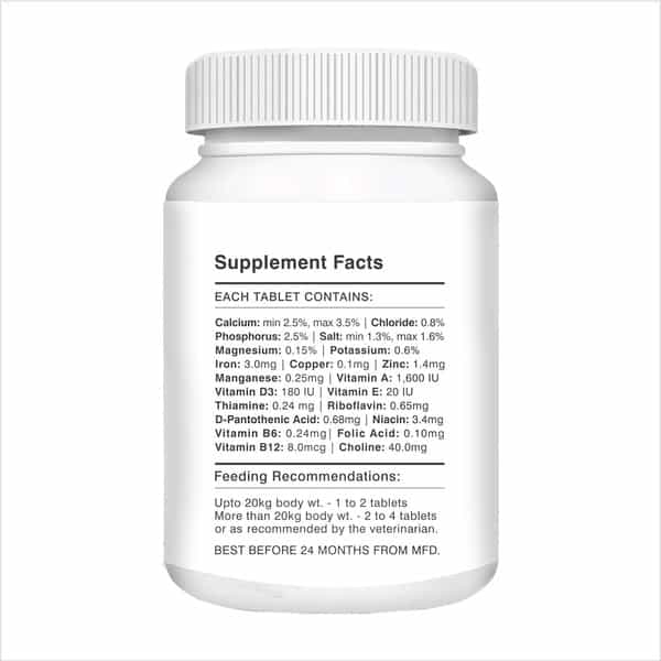 Drools Absolute Vitamin Tablet - Dog Supplement 110 Pieces