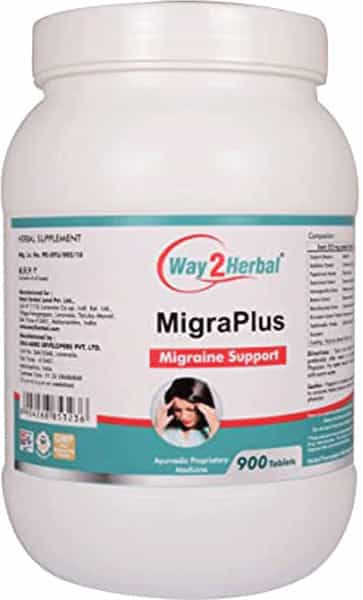Way2herbal Migraplus - 900 Tablets Pack Of 5