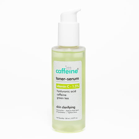 Mcaffeine Toner Serum- Vitamin C 1.5% & Green Tea