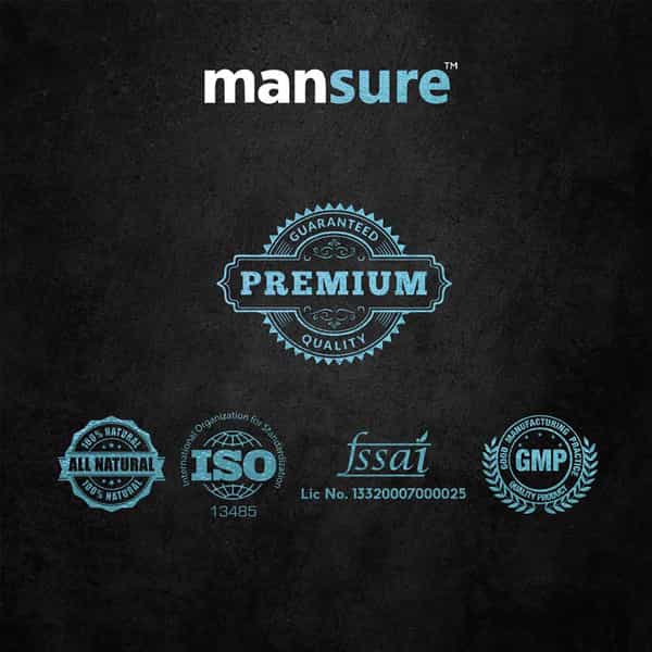 Mansure Testosterone Booster For Men's Health - 1 Pack (60 Capsules)